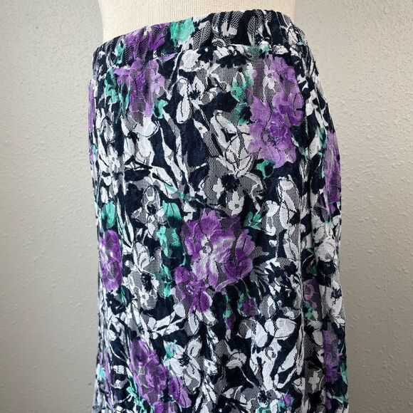 Christopher & Banks Floral Skirt Size S EUC - Picture 7 of 8